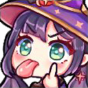 MonaTaunt emote for Discord