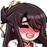 beidoublushing emote for Discord