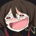 HuTaoWheeze emote for Discord
