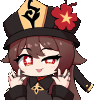 HutaoWink emote for Discord