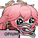 YaeHopium emote for Discord