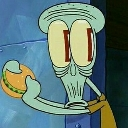 SquidwardGlancing emote for Discord