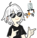 A2_fingerguns emote for Discord