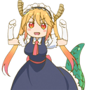TohruFlex emote for Discord
