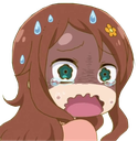 SaikawaScared emote for Discord
