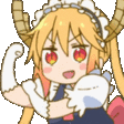 TohruStronkest emote for Discord