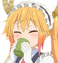 TohruSip emote for Discord