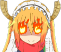 TohruFire emote for Discord