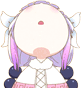 KannaLookingUp emote for Discord