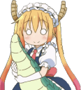 TohruTail emote for Discord