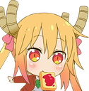 TohruBread emote for Discord