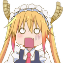TohruShock emote for Discord