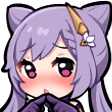 keqblush emote for Discord