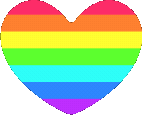 Rainbowheart emote for Discord