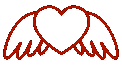Darkredangelheart emote for Discord
