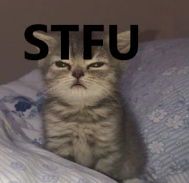 cat_stfu emote for Discord