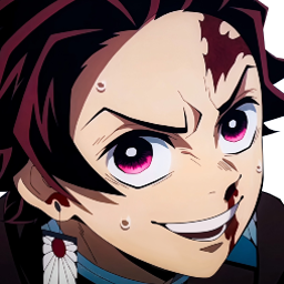TanjiroSmirk emote for Discord