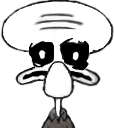 Squidward_Husk emote for Discord