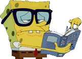 Spongebob_PageFlip animated emote