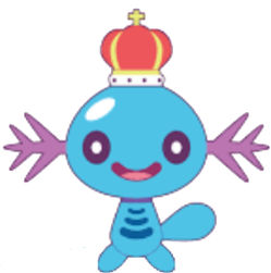 Axolotl_King emote for Discord