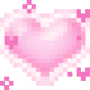 pumpingpinkheart emote for Discord