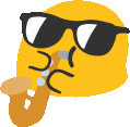 ablobsaxophone emote for Discord