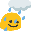 ablobpainrain emote for Discord