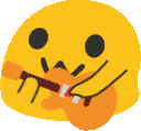 ablobguitar emote for Discord