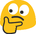 ablobthinkingeyes emote for Discord