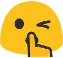 blobsecret emote for Discord