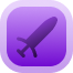 purpleSwrd_NA emote for Discord