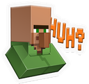 villager_huh emote for Discord