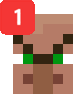 pinged_villager emote for Discord
