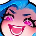 jinx_evil emote for Discord