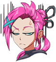 JinxUnamused emote for Discord