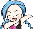 JinxDab emote for Discord