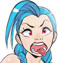 JinxBlargh emote for Discord