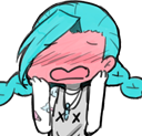 JinxFlushed emote for Discord