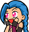 JinxOmg emote for Discord