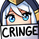 AsheCringe emote for Discord