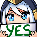 AsheYes emote for Discord