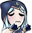 AsheHugSad emote for Discord