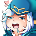 AsheDrool emote for Discord