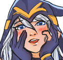 AsheYandere emote for Discord