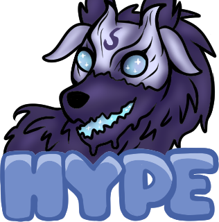 wolfhype emote for Discord