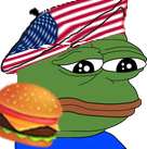 feelsBurgerMan emote for Discord