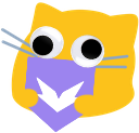blobcatgooglybravery emote for Discord