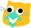 blobcatgooglybalance emote for Discord
