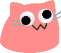 ablobcatgooglyparty emote for Discord