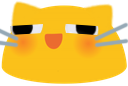 blobcatgooglymelt emote for Discord